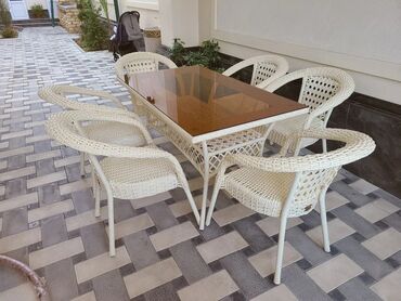 стол и стулья: Садовый стул Ротанг, Самовывоз