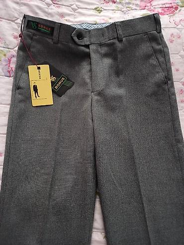 Cinslər və şalvarlar: Təzə boz klassik şalvar uzunluğu-1.00
Beli-76sm — 8