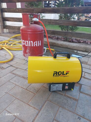 газовая печка: Жылуулук пушкасы Газ, 2000 Вт ашык