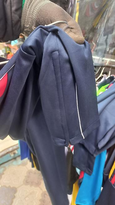 спортивный костюм для футбола: Мужская толстовка, L, Adidas, Новый, цвет - Синий, Бесплатная доставка — 9