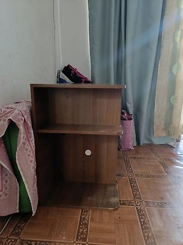тумбы буу: Телевизордун шкаф жана стенди, Колдонулган, Полго орнотулма, МДФ, Өзү алып кетүү, түсү - Күрөң — 2