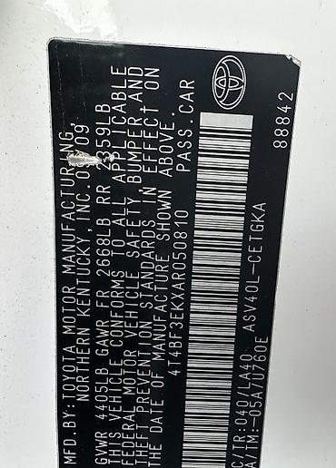 тайота камри белый свет: Toyota Camry: 2010 г., Автомат, Бензин, Седан — 6