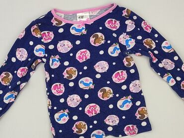 bluzki z zamkiem z przodu: Bluzka, H&M, 3-4 lat, 98-104 cm, stan - Bardzo dobry