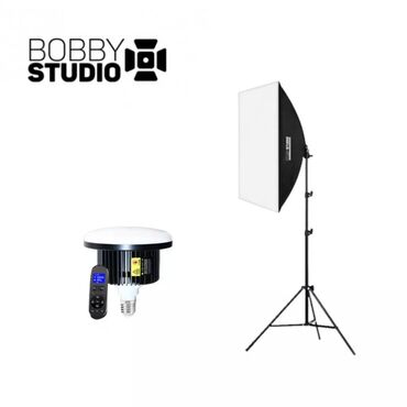 led линзы: Набор Cофтбокс "BOBBYSTUDIO LIGHT" 50x70 + Умная Светодиодная Лампа