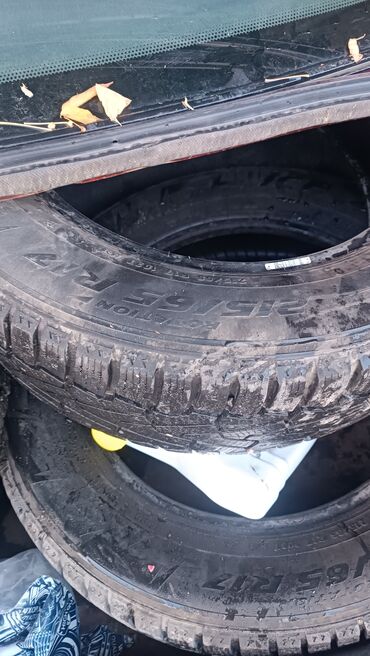 дополнительные колеса: Шиналар 215 / 65 / R 17, Winter stud, Колдонулган, Комплект, Жеңил унаалар, Pirelli