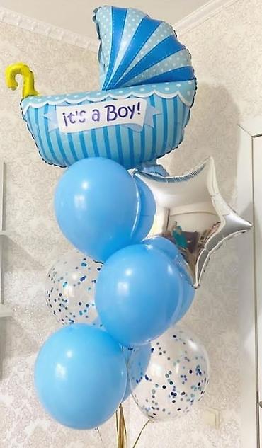 Воздушные шары и принадлежности: Гелевые шары Выписка из роддома День рождения, Юбилей У нас есть — 11