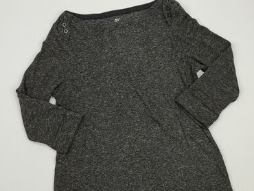 szara bluzki oversize: Bluzka Damska, F&F, L, stan - Dobry