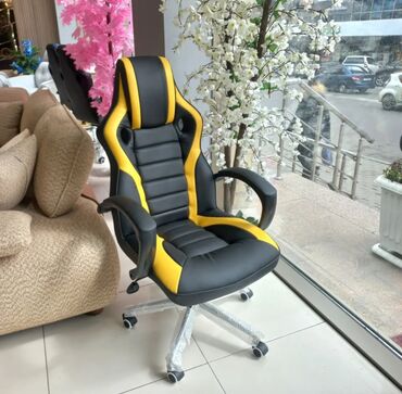 Ofis və oyun kresloları: Yeni, Təkərli, Qolları tənzimlənir, Dəri -da lalafo.az — 23 Ofis və oyun kresloları: Yeni, Təkərli, Qolları tənzimlənir, Dəri — 23
