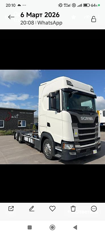 Тягачи: Тягач, Scania, 2019 г., Тентованный — 6