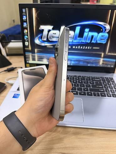 kredit iphone: IPhone 15 Pro Max, 256 GB, Natural Titanium, Zəmanət, Kredit, Simsiz şarj — 4