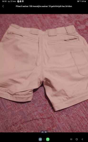 Şortlar: ШОРТИКИ ДОЯ ВЗРОСЛЫХ ПО 5 МАНАТ КАК НОВЫЕ, ДЕТСКИЕ ОДЕЖДА ПО 1 — 6