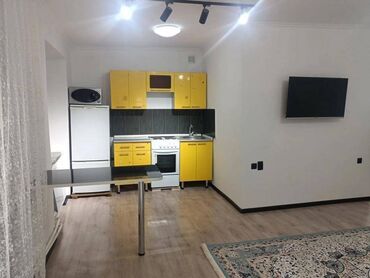 квартиры в бишкек на долгий срок: Студия, Кыймылсыз мүлк агенттиги, Чогуу жашоосу жок, Толугу менен эмереги бар