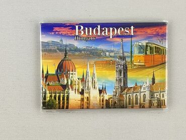 Nowy magnes na lodówkę z motywem Budapesztu. Przedstawia panoramę