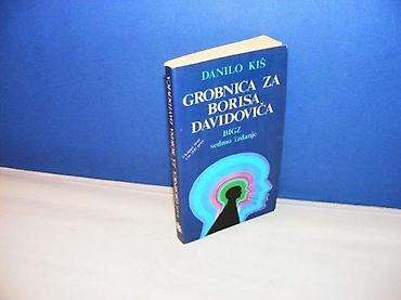 Knjige, audio i video formati: Grobnica za Borisa Davidoviča Beogradski izdavačko-grafički zavod,1987 — 1