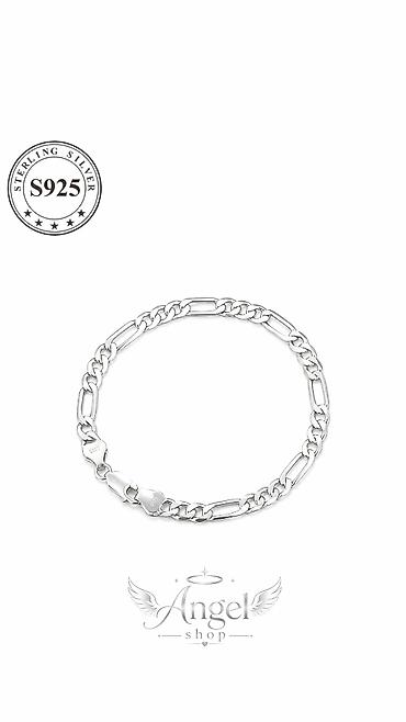 Aksesuarlar: S925 Sterlinq Gümüş Bilərzik 🎁 Qablaşdırma hədiyyə - Material: 925 — 5