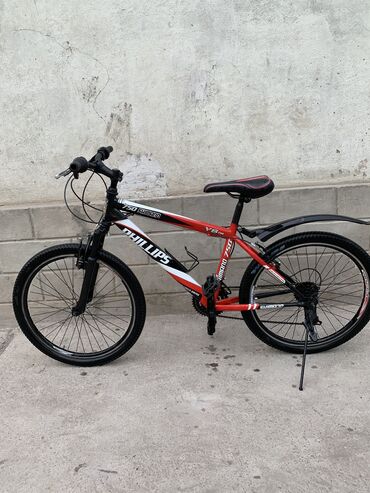 Велосипеды: Продается велик, фирма от шимано 
Состояние новый размер колеса 24