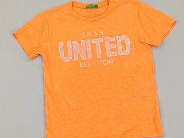 koszulki reprezentacji polski allegro: T-shirt, Benetton, 7 years, 116-122 cm, condition - Good