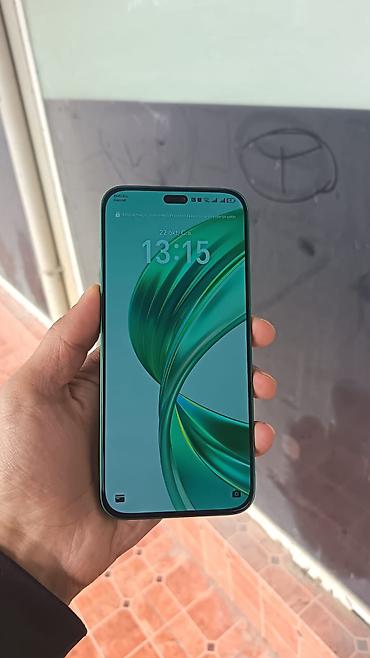 telfon islenmis: Honor X8b, 256 GB, rəng - Yaşıl, Barmaq izi — 1