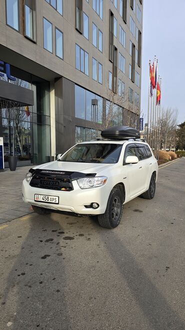 Toyota: Toyota Highlander: 2010 г., 3.3 л, Вариатор, Гибрид, Внедорожник