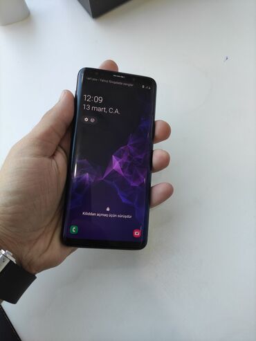 Samsung: Samsung Galaxy S9, 64 GB, rəng - Qara