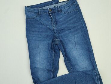 spódnice w biało granatowe paski: Jeans, Esmara, L (EU 40), condition - Very good