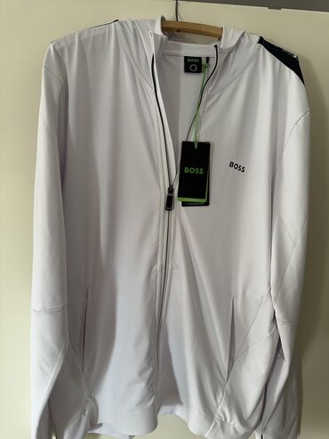 new balance bez patike: Sweatshirt, XL (EU 54), Hugo Boss, color - White, With a hood