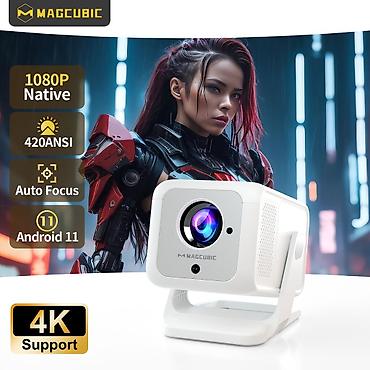 Projektori: MAGCUBIC projektor – kompaktan smart projektor sa auto fokusom Uz — 4