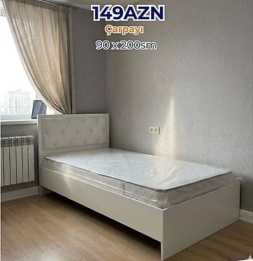 Yeni, Təknəfərlik çarpayı, Bazalı, Matras ilə, Siyirməsiz, Azərbaycan