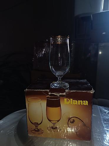 золото картье: Б/у Набор стеклянных бокалов Diana — 3