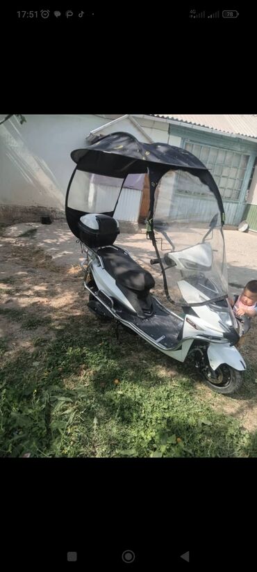 мотороллер муравей с кабиной цена: Скутер 150 куб. см, Электро, Колдонулган