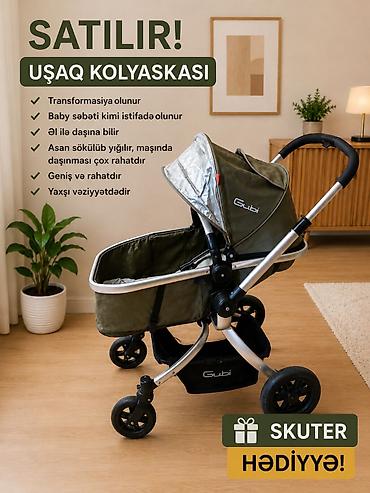 🛒 Transformasiya olunan uşaq arabası + skuter HƏDİYYƏ 🎁 Satılır lalafo.az -da 🛒 Transformasiya olunan uşaq arabası + skuter HƏDİYYƏ 🎁 Satılır