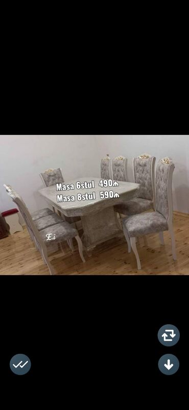 metbex naboru: Masa dəsti yenidi rəng seçimi var