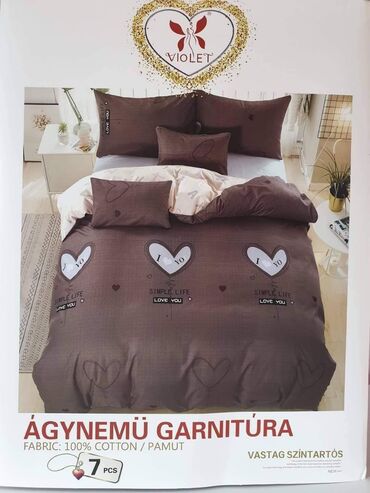 Posteljina: Pamucna posteljina 100% pamuk Set sadrzi: 6 delova: Jorganska — 23