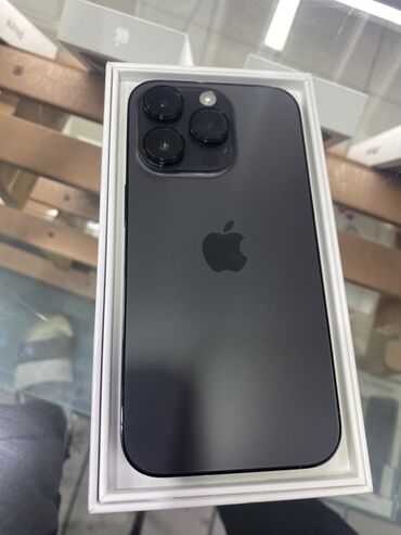 системный телефон: IPhone 14 Pro, Б/у, 128 ГБ, Space Gray, Коробка, В рассрочку, 86 %