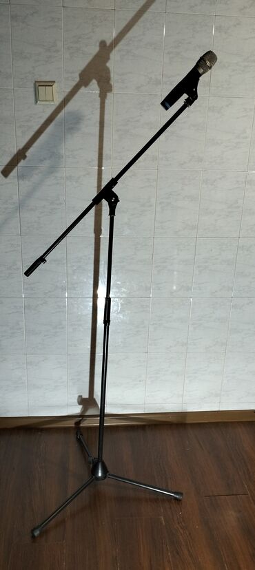Вокальные микрофоны: АРЕНДА Стойка для микрофона профессиональная, Журавль, Тренога для at lalafo.kg — 4 Вокальные микрофоны: АРЕНДА Стойка для микрофона профессиональная, Журавль, Тренога для — 4