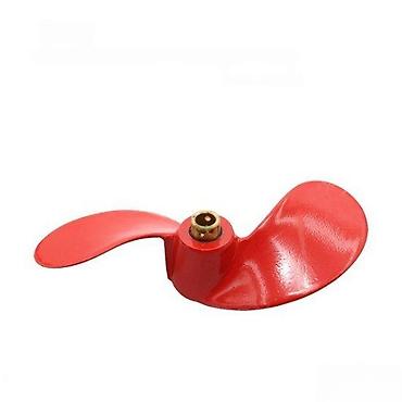 Vodeni transport: Dvorokraka elisa za vanbrodski motor – crvena - Prečnik elise: 99 mm — 5