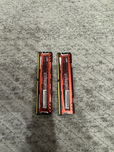 акустические системы mhz со светомузыкой: Оперативная память, Б/у, Crucial, 8 ГБ, DDR4, 2400 МГц, Для ПК