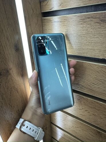 Redmi: Redmi, Redmi Note 10, Б/у, 64 ГБ, цвет - Голубой, В рассрочку — 2