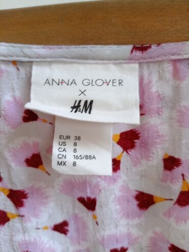 Bluze: H&M, M (EU 38), Viskoza, Cvetni, bоја - Šareno — 11