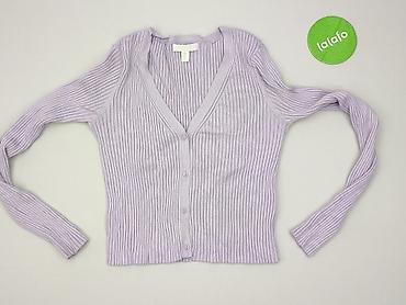 purple jackets: H&M, Kardigan damski, rozmiar M — 2