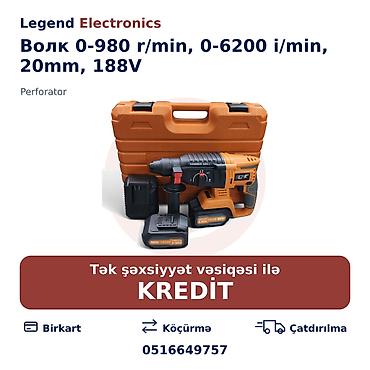 acar desti: Elan başlığı: Perforator Волк 0-980 r/min, 0-6200 i/min, 20mm, 188V — 1