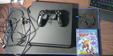 пассивное сетевое оборудование mikrotik: PS4 slim (на пломбах) 1 tb вместе с аккаунтом пс нетворк. в