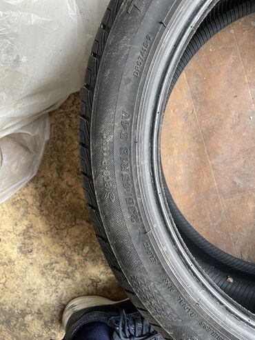 Шины: Шины 235 / 45 / R 18, Лето, Б/у, Комплект, Легковые, Bridgestone