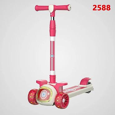 Samokatlar: 🛴🌟 Star LED Uşaq Skuteri – Musiqili və İşıqlı Premium Model Balacalar — 3