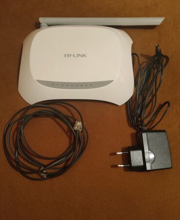 adsl modemler: ADSL TP-Link modemi çox az istifadə olunub Tam işlək vəziyyətdədir