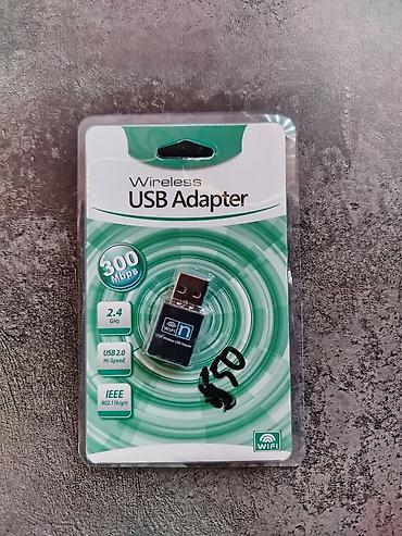 Беспроводной USB‑адаптер Wi‑Fi 💵Цена 550 сом 🚗Есть доставка по