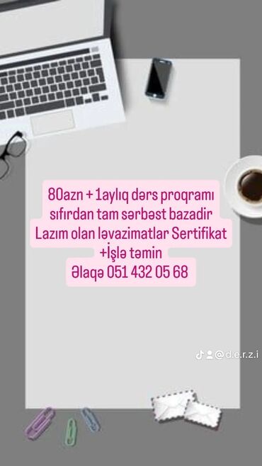 derzı: Dərslər evdə keçirilir.( Derzilik sənəti)