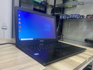 офисные компьютер: Ноутбук, Asus, 4 ГБ ОЗУ, Intel Core i3, 15.6 ", Б/у, Для несложных задач, память SSD
