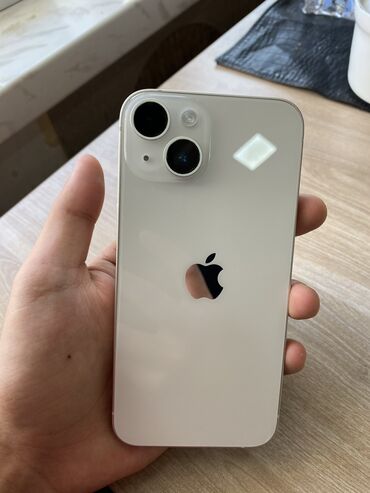 Apple iPhone: IPhone 14, 128 GB, Starlight, Zəmanət, Simsiz şarj, Face ID — 3