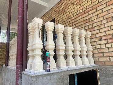 Фасадные плиты Сары-Таш (Травертин): Балясины из завода !!! ЗАВОДСКАЯ ЦЕНА 💲 Доставка до дома по городу!!! at lalafo.kg — 7 Фасадные плиты Сары-Таш (Травертин): Балясины из завода !!! ЗАВОДСКАЯ ЦЕНА 💲 Доставка до дома по городу!!! — 7